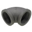 2" Black 90° Elbow