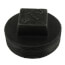 3" Black Plug