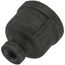 3/4" x 1/8" Black Reducing Coupling