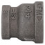 3/4" x 1/2" Black Reducing Coupling