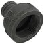 1-1/2" x 1/2" Black Reducing Coupling
