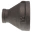 2-1/2" x 1" Black Reducing Coupling