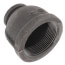 2-1/2" x 1-1/4" Black Reducing Coupling