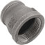 2-1/2" x 2" Black Reducing Coupling