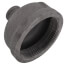 4" x 1" Black Reducing Coupling