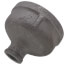 4" x 1" Black Reducing Coupling