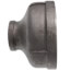4" x 1-1/2" Black Reducing Coupling