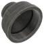4" x 2" Black Reducing Coupling