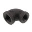 1/2" x 3/8" Black 90° Reducing Elbow