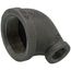 1-1/2" x 1/2" Black 90° Reducing Elbow