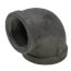 1-1/2" x 1-1/4" Black 90° Reducing Elbow