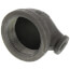 2" x 1/2" Black 90° Reducing Elbow
