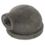 2" x 1/2" Black 90° Reducing Elbow