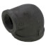 2-1/2" x 1-1/4" Black 90° Reducing Elbow