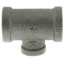 1/2" x 1/2" x 1/4" Black Reducing Tee