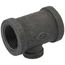 3/4" x 3/4" x 1/4" Black Reducing Tee
