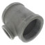 3" x 3" x 1-1/2" Black Reducing Tee