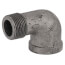 3/4" Black 90° Street Elbow