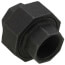 3/4" Black Union