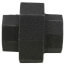 3/4" Black Union