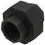 3/4" Black Union