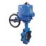 4" Lug Butterfly Valve w/ VB060M-003 100-240VAC Metal Electric Actuator
