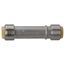 1/2" CTS 304 Stainless Steel Push-Fit Repair Coupling (Lead Free)