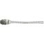 1" MPT Straight Dust Tight Wide Range Strain Relief Grip, 0.700"-0.970"