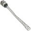1" MPT Straight Dust Tight Wide Range Strain Relief Grip, 0.700"-0.970"