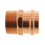 1-1/4" Press x Male Copper Adapter