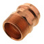1-1/4" Press x Male Copper Adapter