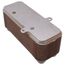 175,000 BTU/Hr Hydronic BPX Brazed Plate Heat Exchanger With Mounting Tabs