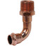 2" Press x Male Copper 90° Elbow