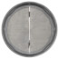 7" Round Damper with Foam for Range Hoods