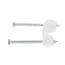 1/2" Plastic Insulated Cable Staples (Bag of 500)