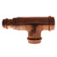 1-1/2" x 1" x 1-1/2" Press Copper Tee