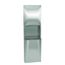 Diplomat Recessed Folded Towel Dispenser/Waste Receptacle (Satin), 12 Gal