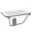 Folding Phenolic Shower Seat (White)