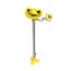 S19-212 Pedestal-Mount Eye/Face Wash Unit w/ Plastic Bowl