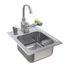 S19-500M Deck Mount Swing-Activated Faucet/Eyewash, w/ Mixed Faucet, 5.1 gpm