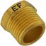 1/2" x 3/8" MIP x FIP Brass Bushing (Lead Free)