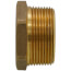 1-1/2" x 1" MIP x FIP Brass Bushing (Lead Free)