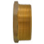 3" x 1-1/4" MIP x FIP Brass Bushing (Lead Free)