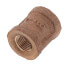 1/8" FIP Brass Coupling (Lead Free)