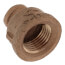 1/2" x 1/8" FIP Brass Coupling (Lead Free)