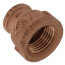 1/2" x 1/4" FIP Brass Coupling (Lead Free)