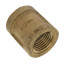 1/2" FIP Brass Coupling (Lead Free)