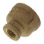 3/4" x 1/4" FIP Brass Coupling (Lead Free)
