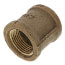 3/4" FIP Brass Coupling (Lead Free)
