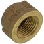 3/8" Threaded Brass Cap (Lead Free)